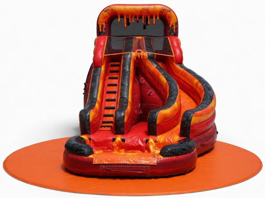 19' Lava Falls Water Slide water slide rentals option for Cary, NC