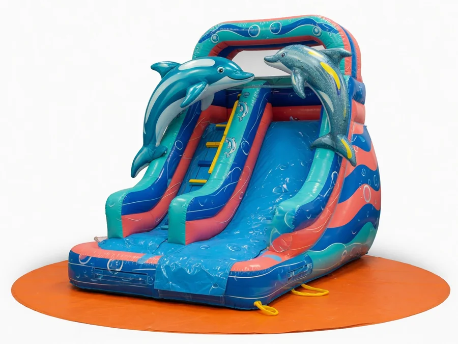 19ft Cali Palms Waterslide water slide rentals option for Port St. Lucie, FL