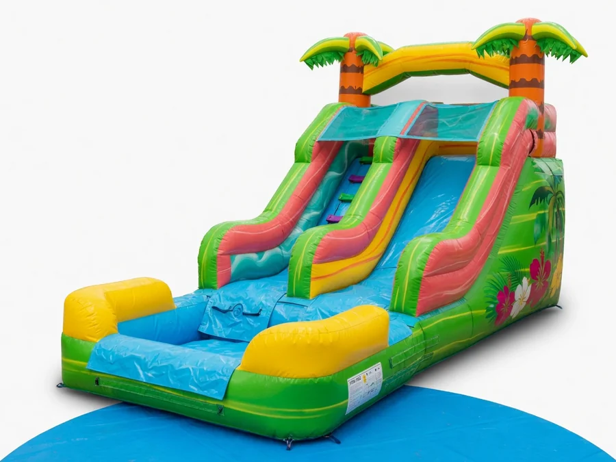 19ft Oasis Waterslide water slide rentals option for Port St. Lucie, FL