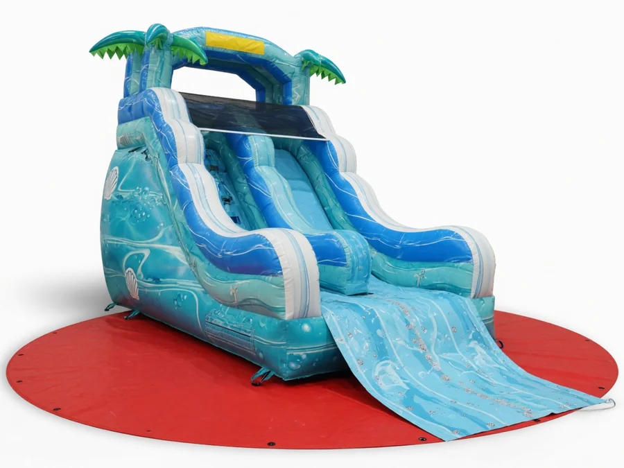 20 FT Tropical Inflatable Water Slide water slide rentals rental option in Meriden, CT