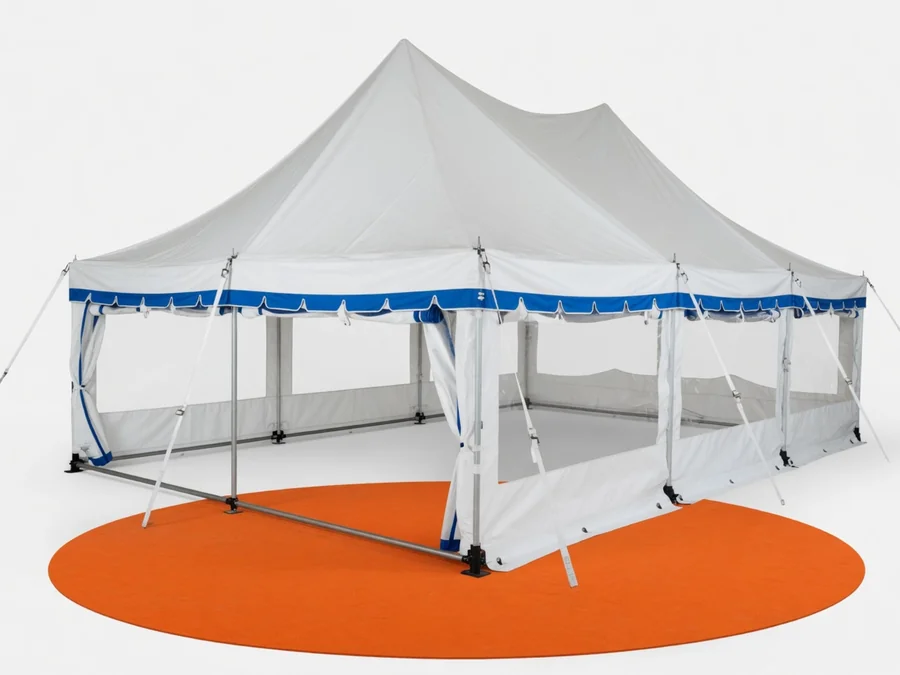 20 x 40 frame tent seats 80 tent rentals option for Tampa, FL