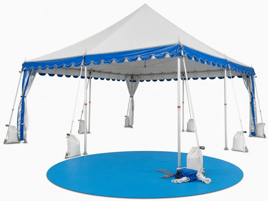 30x60-Pole-Tent tent rentals option for Waterbury, CT