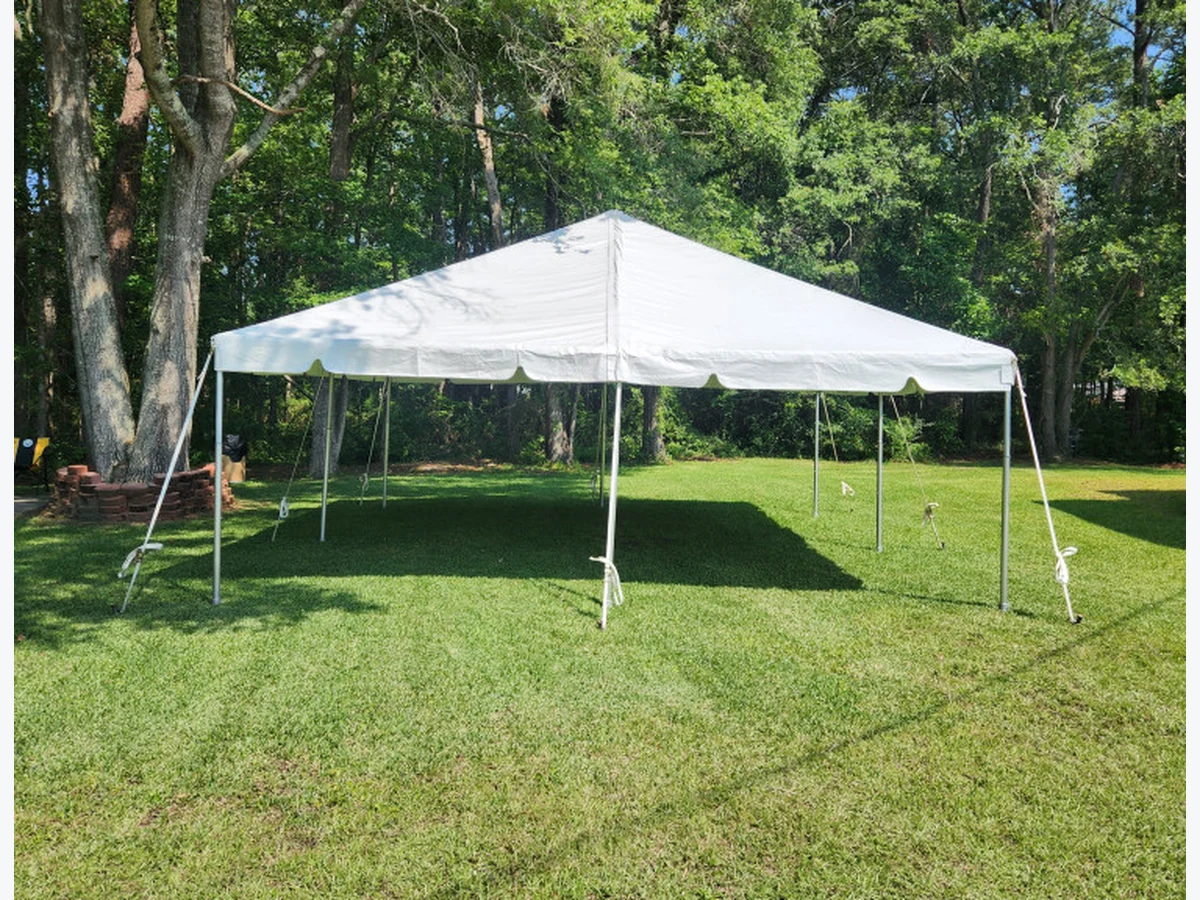 20'x20' Tent tent rentals option for Charleston, SC