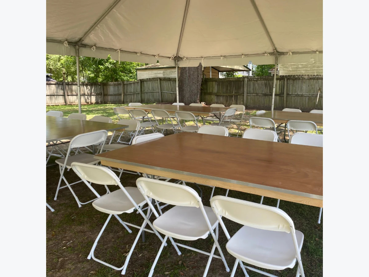20'x20' Tent Package tent rentals option for Charleston, SC