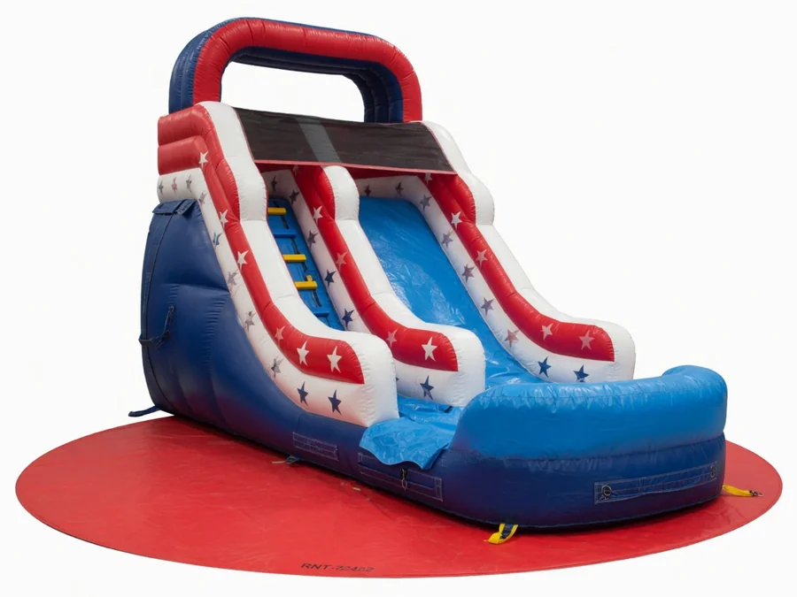 20ft Coral Bay Water Slide water slide rentals option for Wilmington, NC
