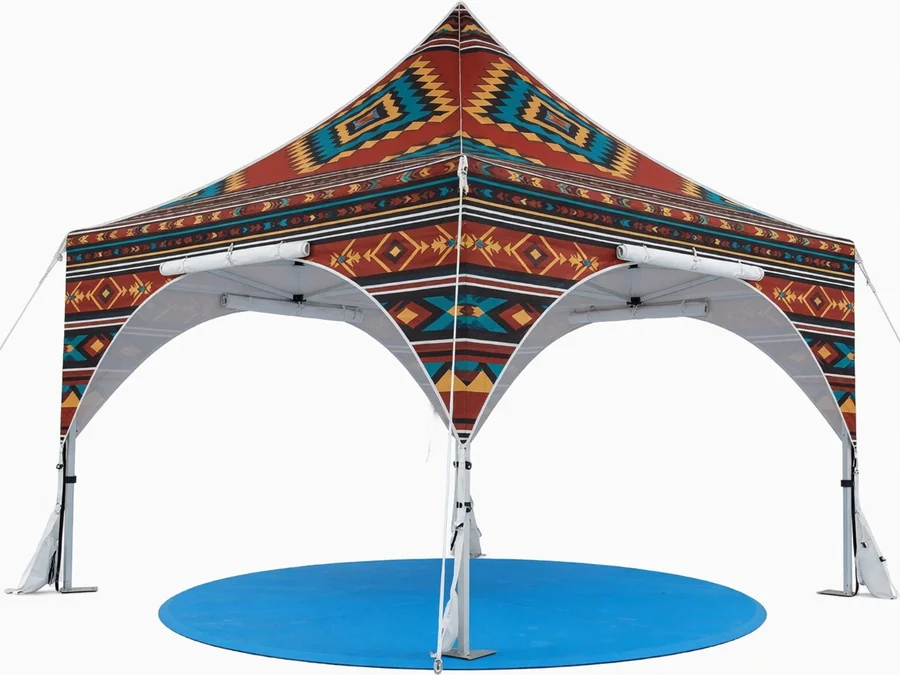 20ft x 20ft High Peak Tension Tent Aztec tent rentals option for Westbrook, ME