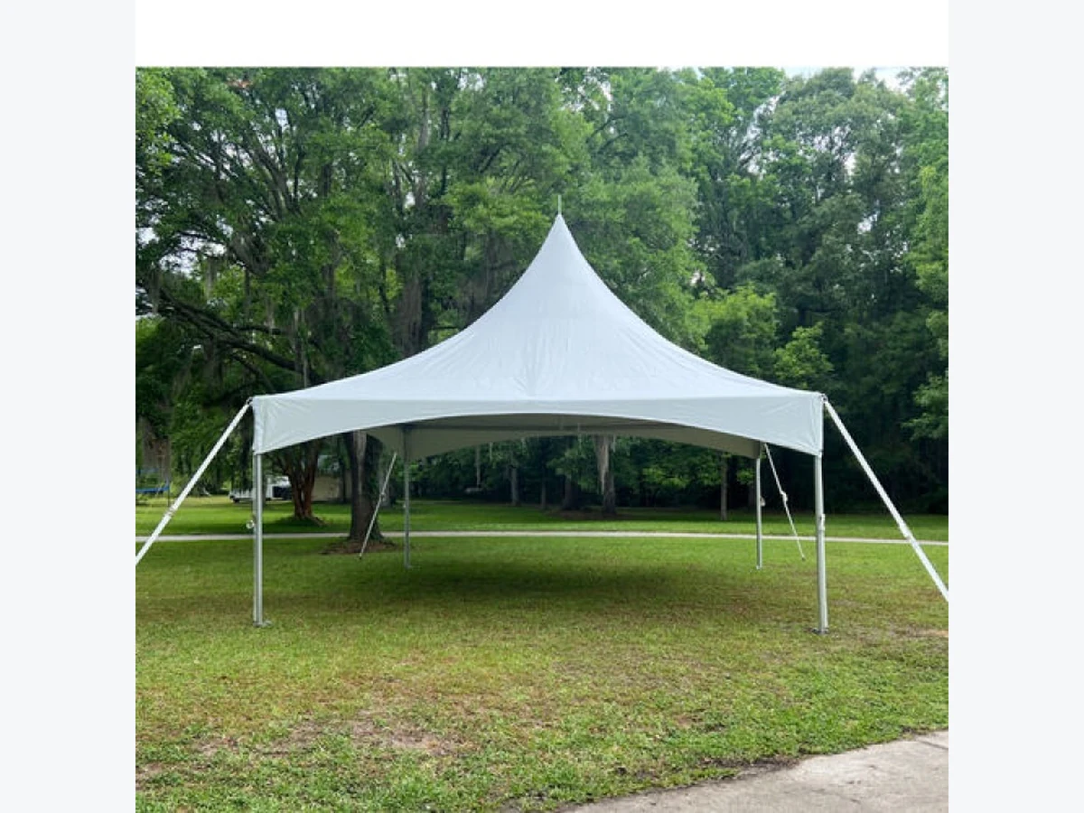 20x20 High Peak Frame Tent tent rentals option for Summerville, SC