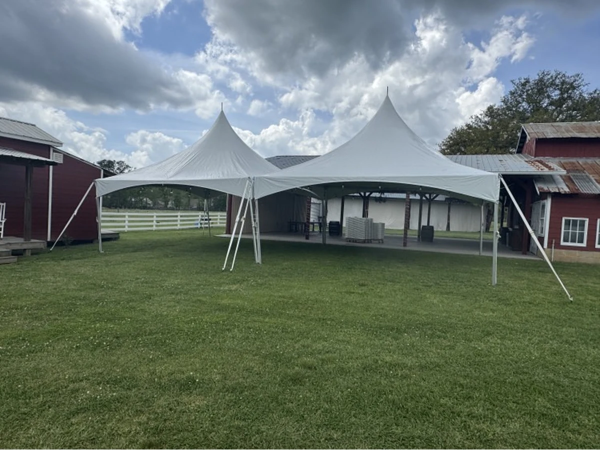 20x40 High Peak Frame Tent tent rentals option for Summerville, SC