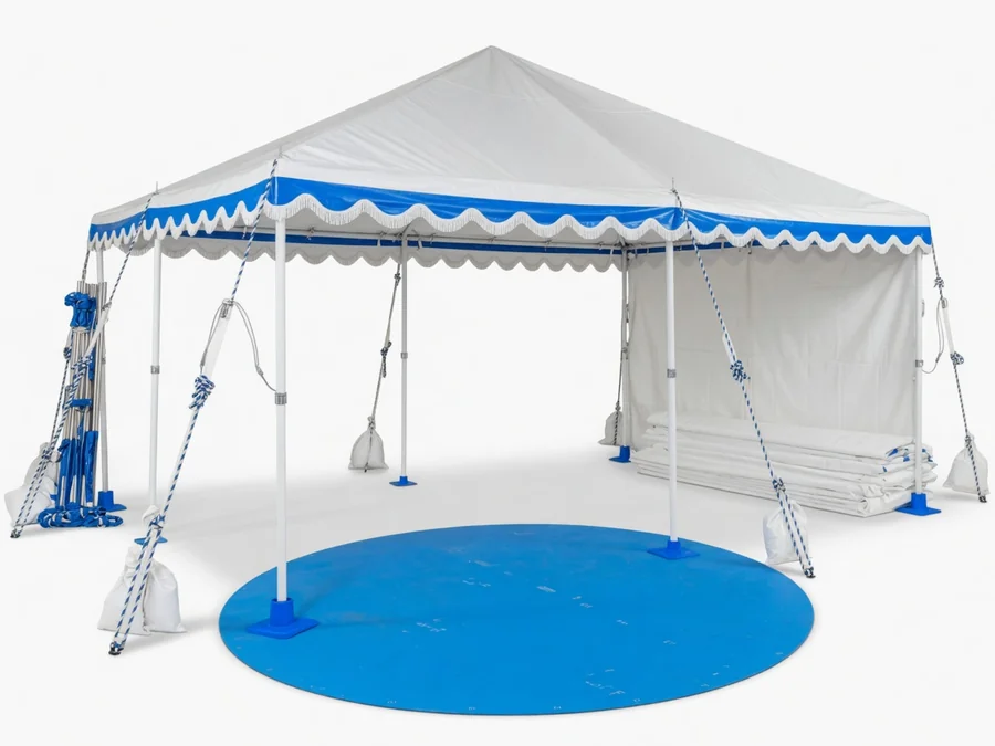 20x40x7 Canopy, White tent rentals option for Dover, NH
