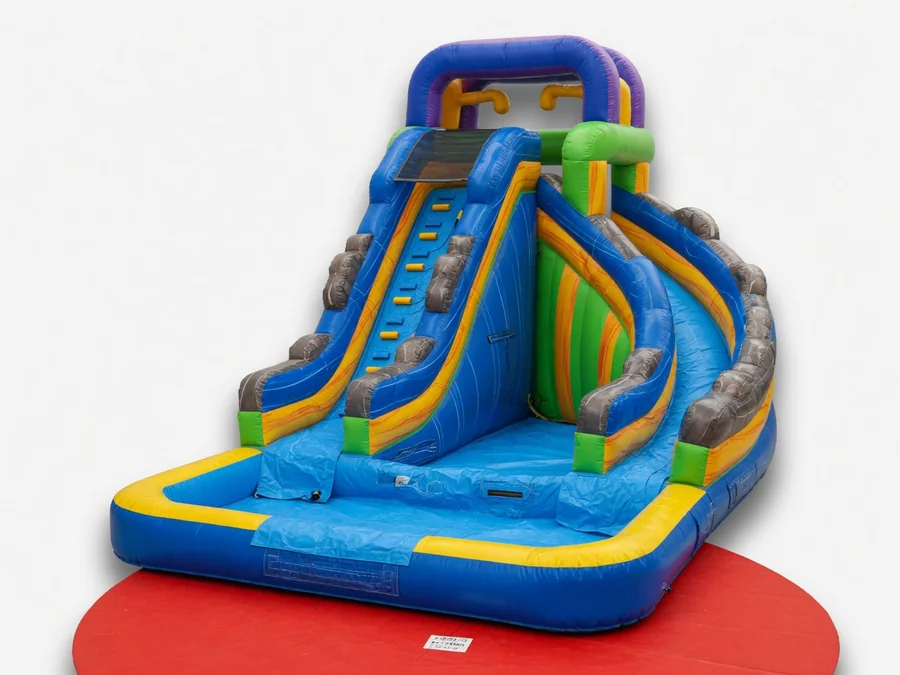 23 FT Rocky Top Rip and Dip Tall Water Slide water slide rentals option for Jacksonville, FL