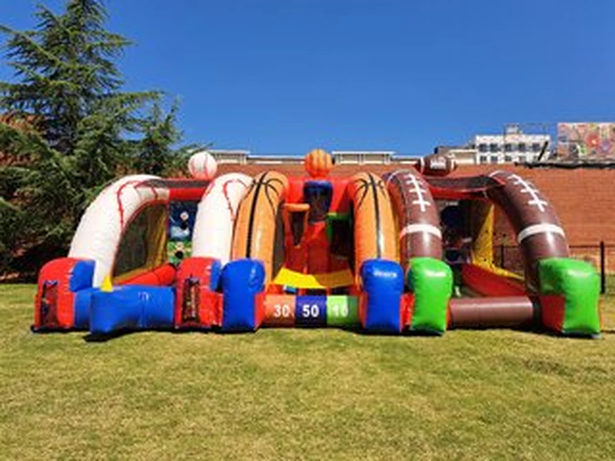 3-in-1 Sports Challenge interactive game rentals option for Greenville, SC