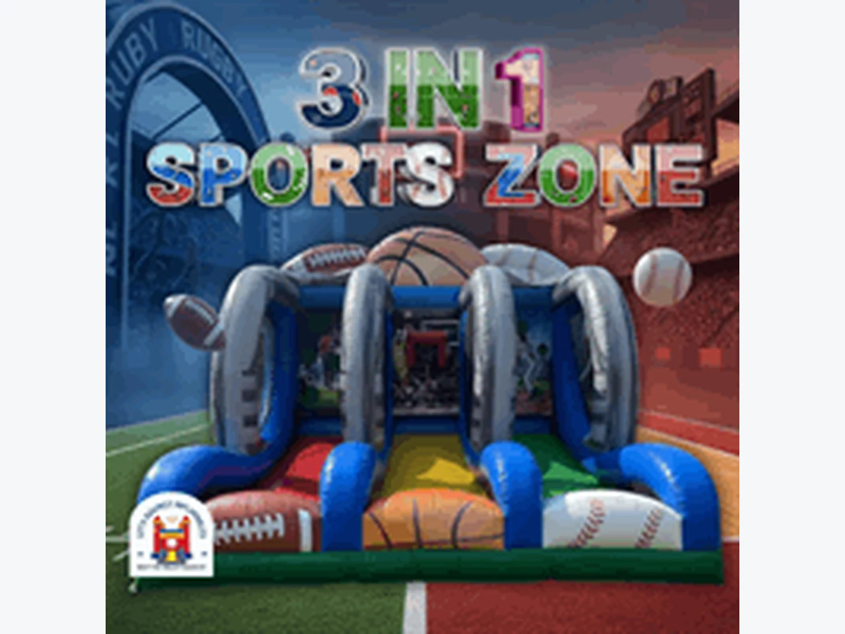 3 in 1 Sports Zone Interactives/Sports Games interactive game rentals option for Charlottesville, VA