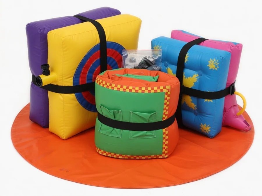 3 Inflatable Carnival Games Base Package carnival game rentals option for Keene, NH