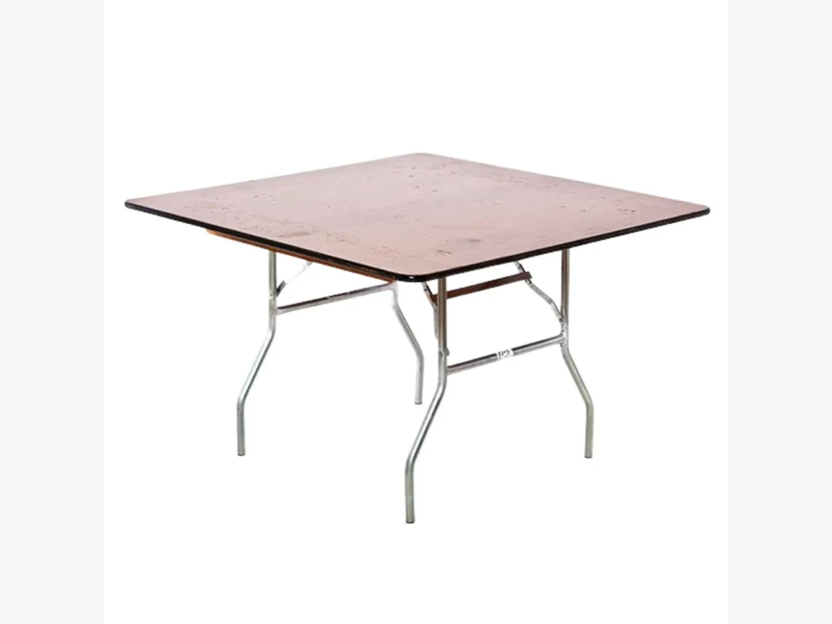 3'x3' Square Table table and chair rentals option for Florence, SC