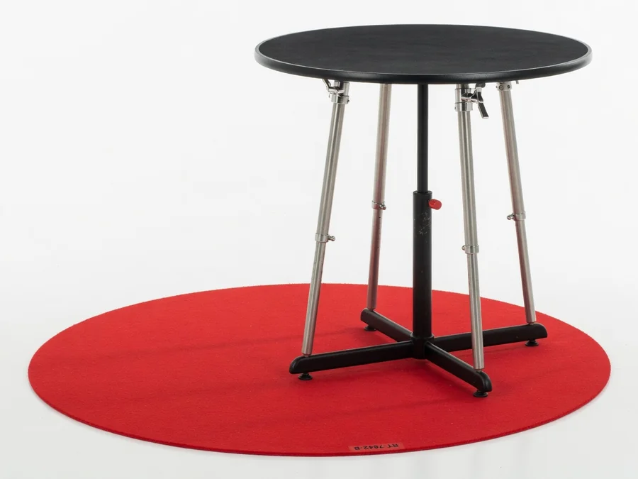 30" Cocktail Table Adjustable Height 30"/42" table and chair rentals option for High Point, NC
