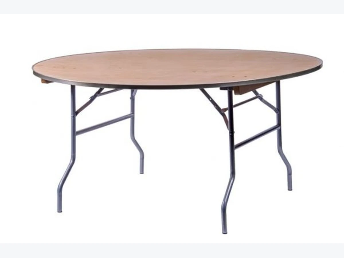 30-Inch Cocktail Round Birchwood Table table and chair rentals option for Columbus, GA