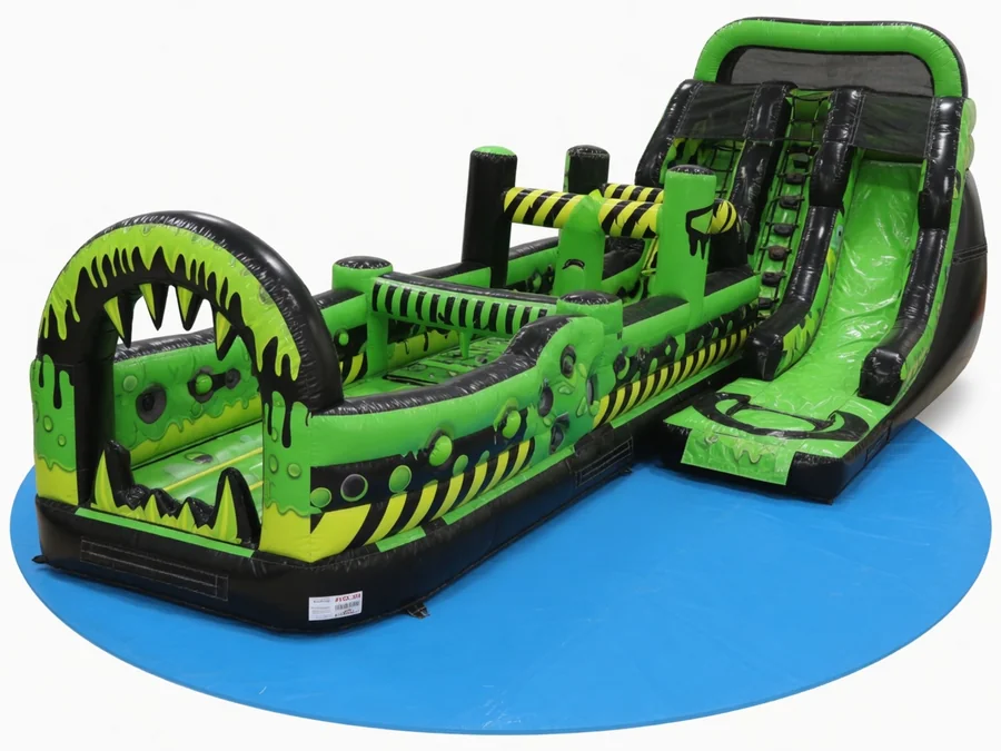 30' Toxic Obstacle Course obstacle course rentals option for Durham, NC