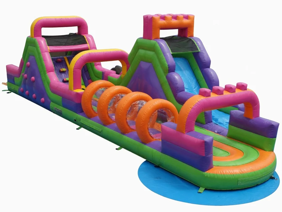 30Ft Nuclear Toxic Waste Obstacle Course (DRY) obstacle course rentals option for High Point, NC