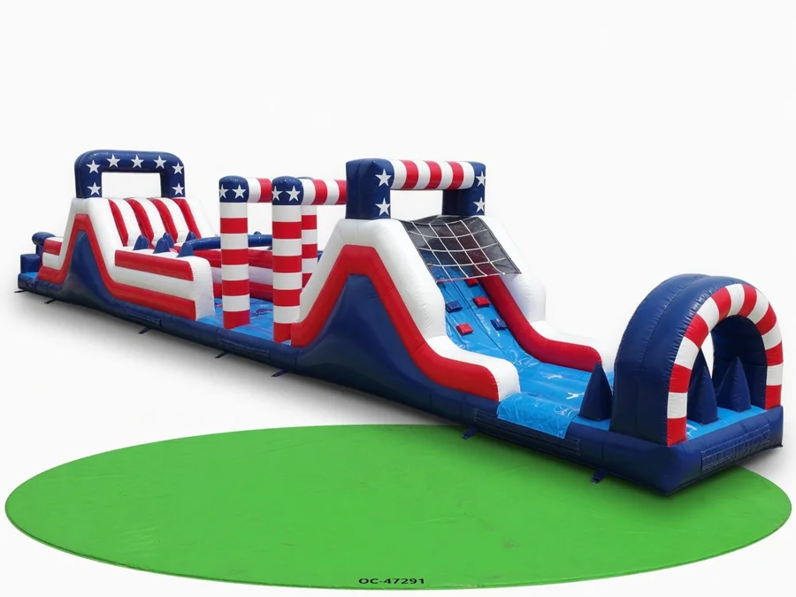 30Ft Patriot Obstacle Course obstacle course rentals option for Brunswick, ME