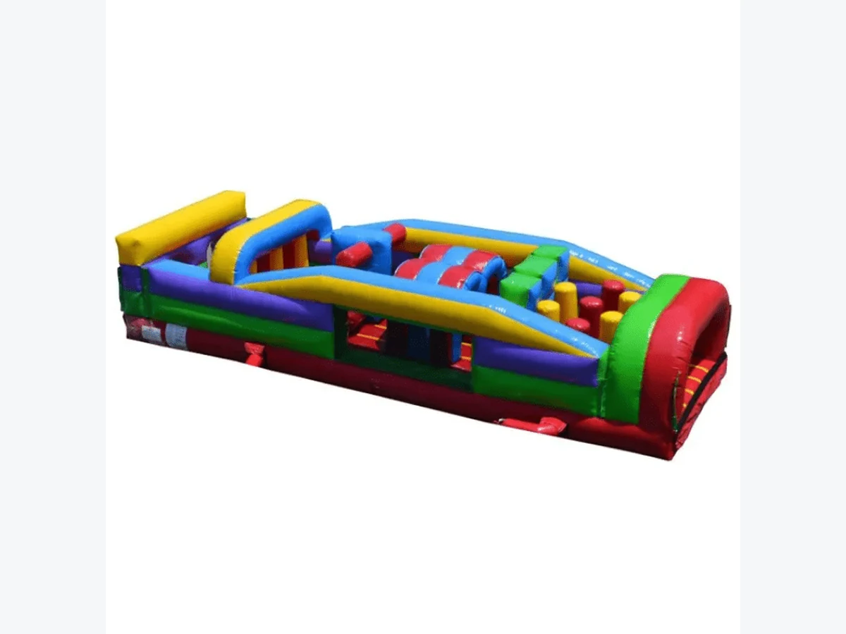 30ft Retro Run Obstacle Course (Dry) obstacle course rentals option for Greenville, SC