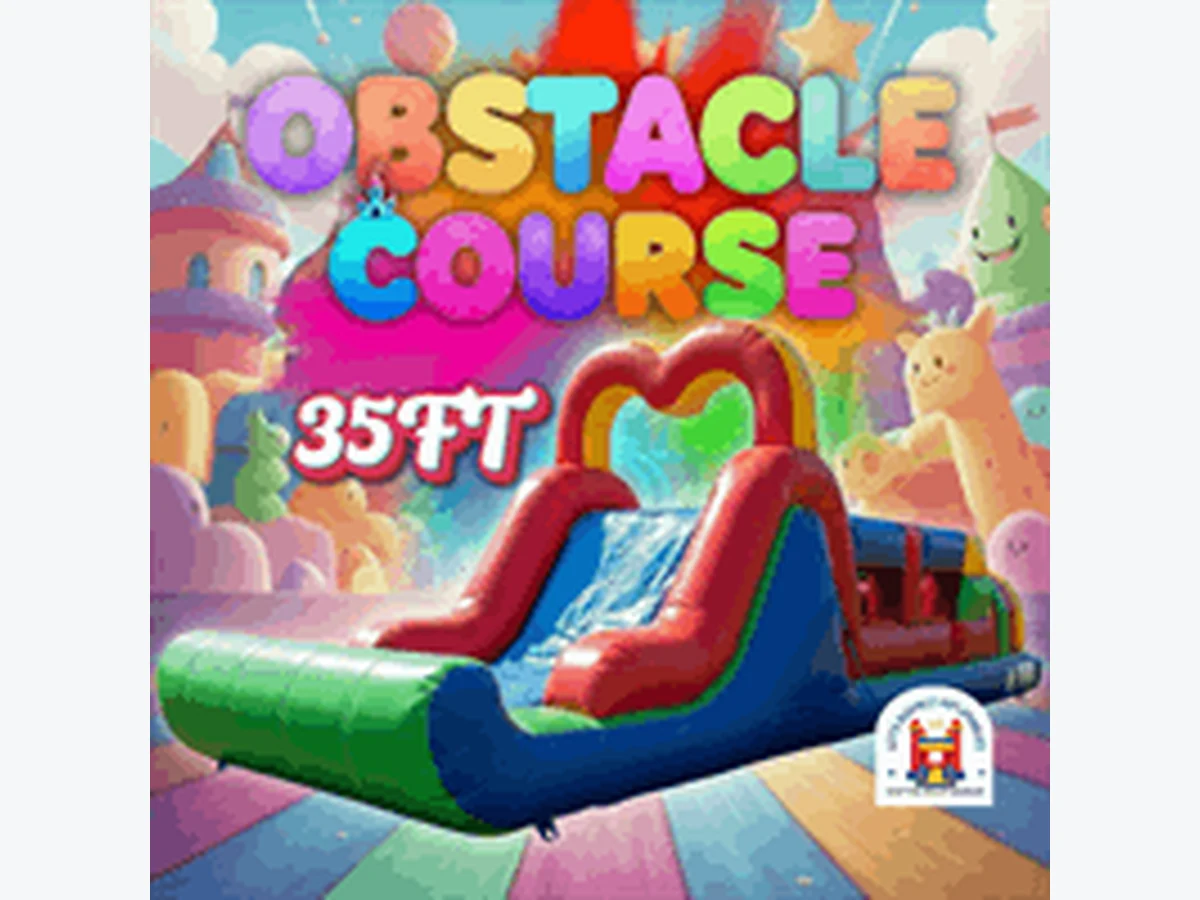 35ft Obstacle Course (Dry Only) Obstacle Courses obstacle course rentals option for Charlottesville, VA
