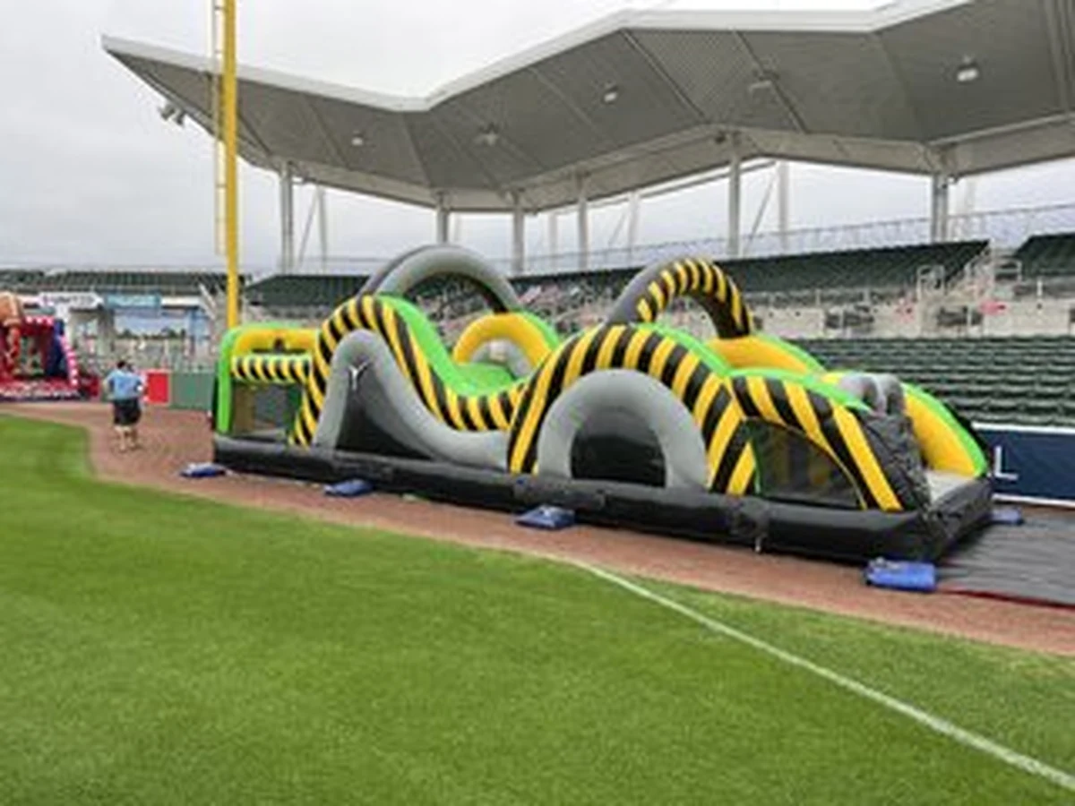 35FT RADICAL RUN OBSTACLE COURSE (DRY) obstacle course rentals option for Cape Coral, FL