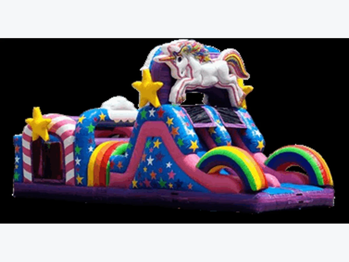 35Ft Unicorn Obstacle Course Obstacle Courses obstacle course rentals option for Richmond, VA