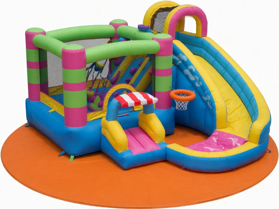4 in 1 Party Combo (waterslide) water slide rentals option for Charleston, SC