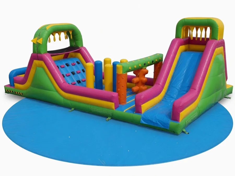 40' CAUTION OBSTACLE COURSE obstacle course rentals option for Dover, NH