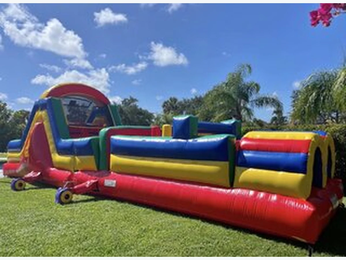 40' jungle obstacle course obstacle course rentals option for Port St. Lucie, FL