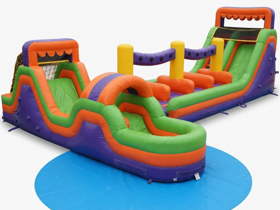 40' Obstacle Course(DRY) obstacle course rentals option for Dover, NH