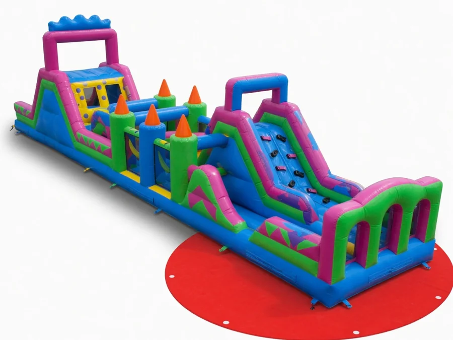 40ft Gauntlet (Dual Race Lane Obstacle Course) obstacle course rentals option for Orlando, FL
