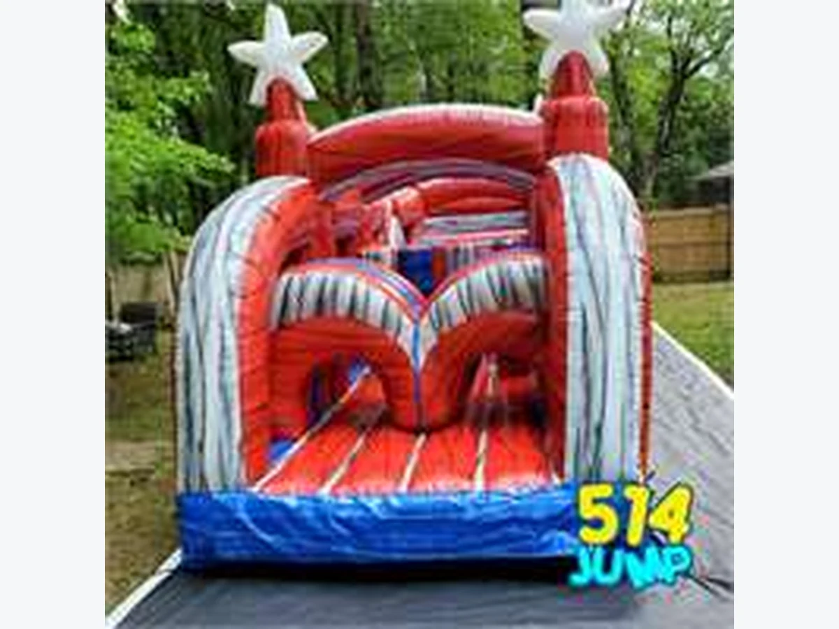 40ft Patriot Obstacle Course w/o Slide obstacle course rentals option for Sumter, SC