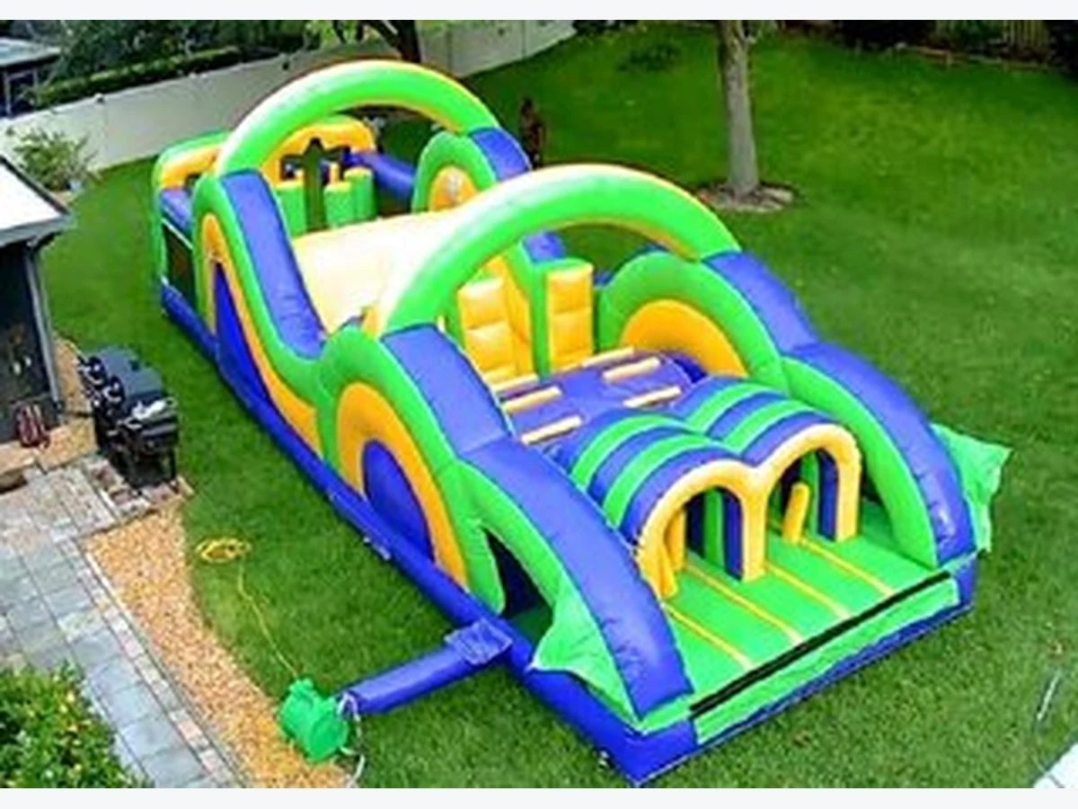 40ft Radical Run (Dual Race Lane Obstacle Course) obstacle course rentals option for Orlando, FL