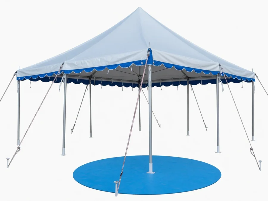 40X60 Pole Tent Advantage Tent 1 tent rentals option for Providence, RI