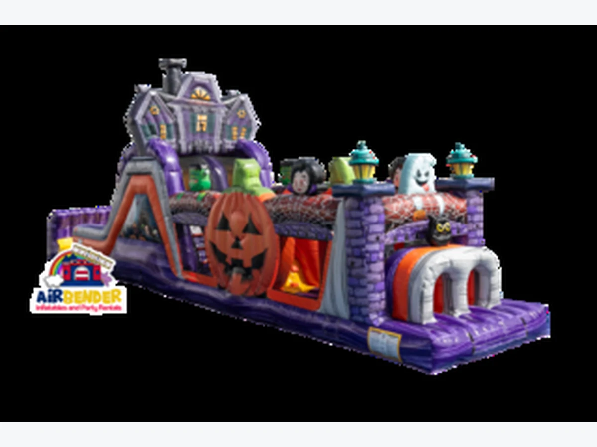 47ft Haunted Run Obstacle Course obstacle course rentals option for High Point, NC