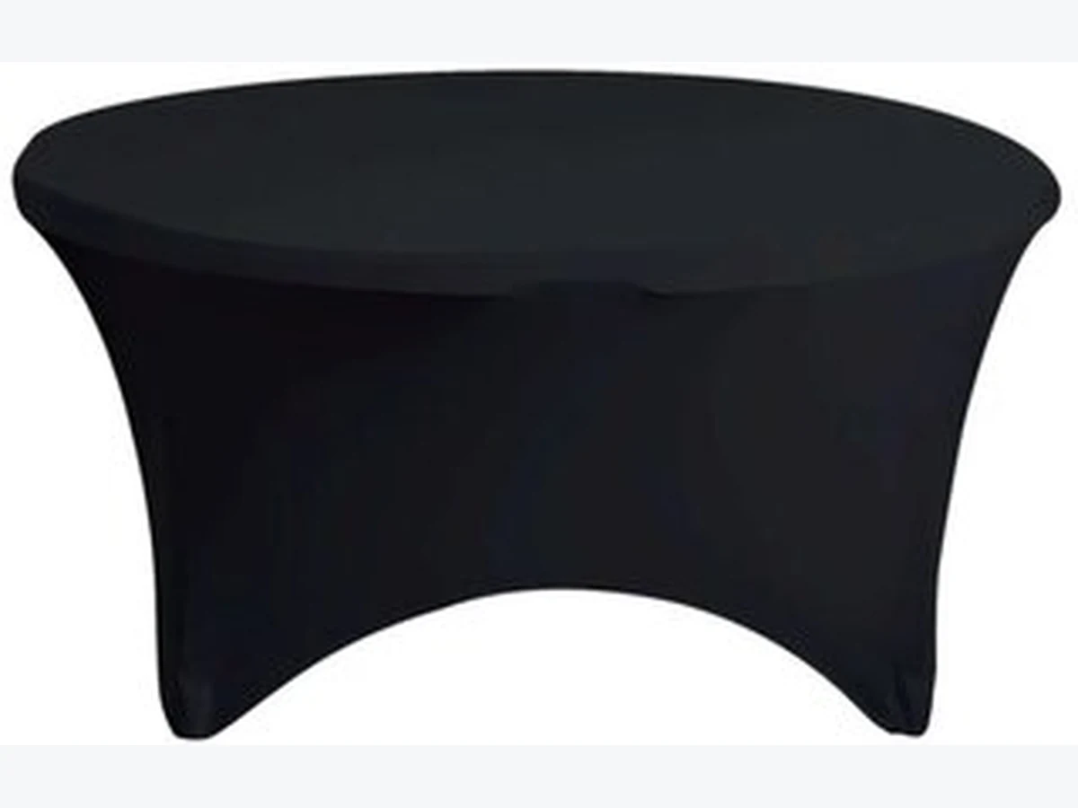 5 foot Round Table Cloth table and chair rentals option for Fort Lauderdale, FL