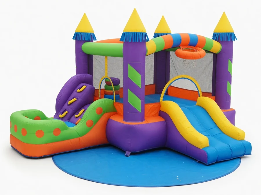5 in 1 Bounce House Combo bounce house rentals option for Macon, GA