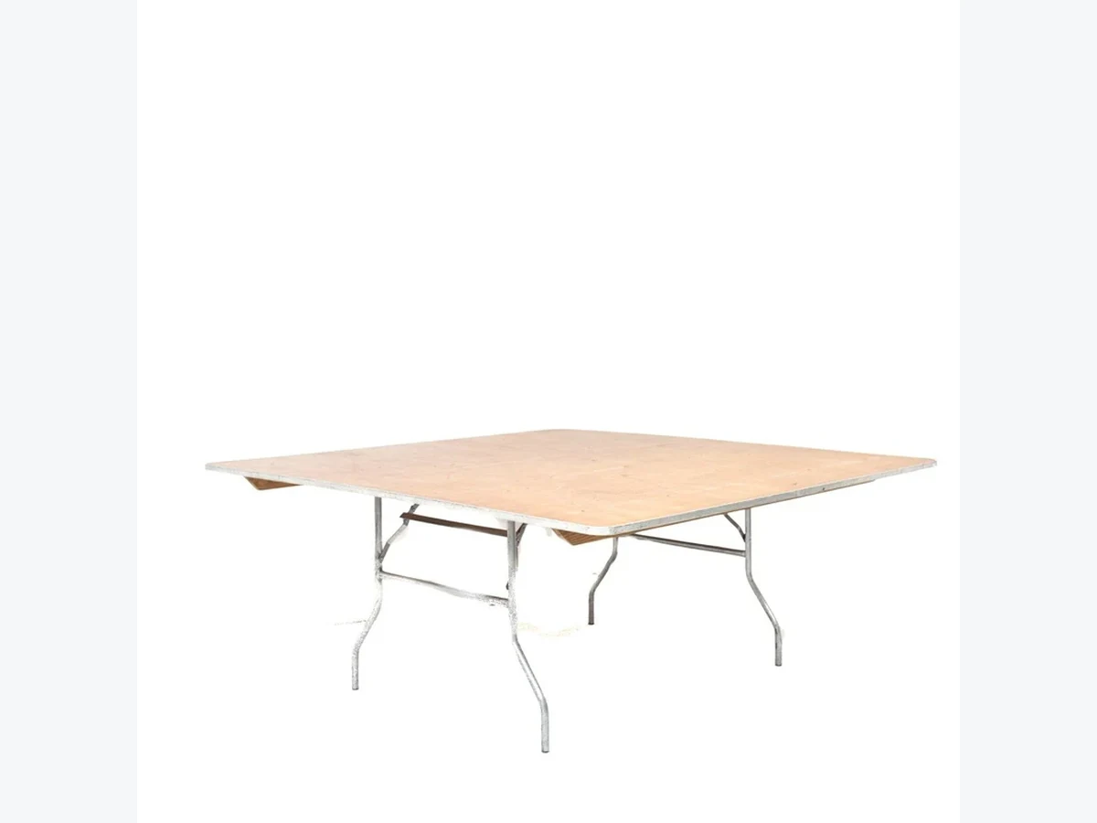 5'x5' Square Table table and chair rentals option for Florence, SC