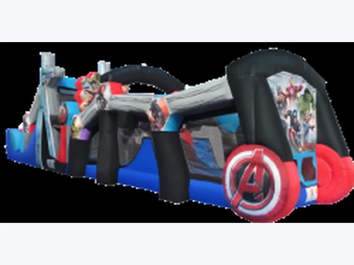 50ft Avengers Obstacle obstacle course rentals option for Norwalk, CT