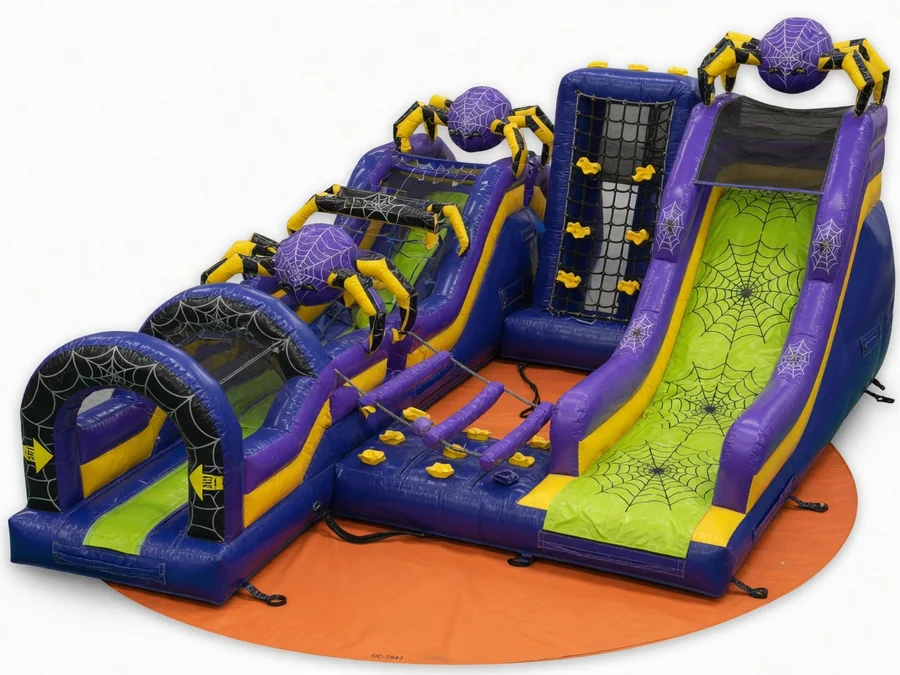 50ft Castle Run Obstacle obstacle course rentals rental option in North Providence, RI