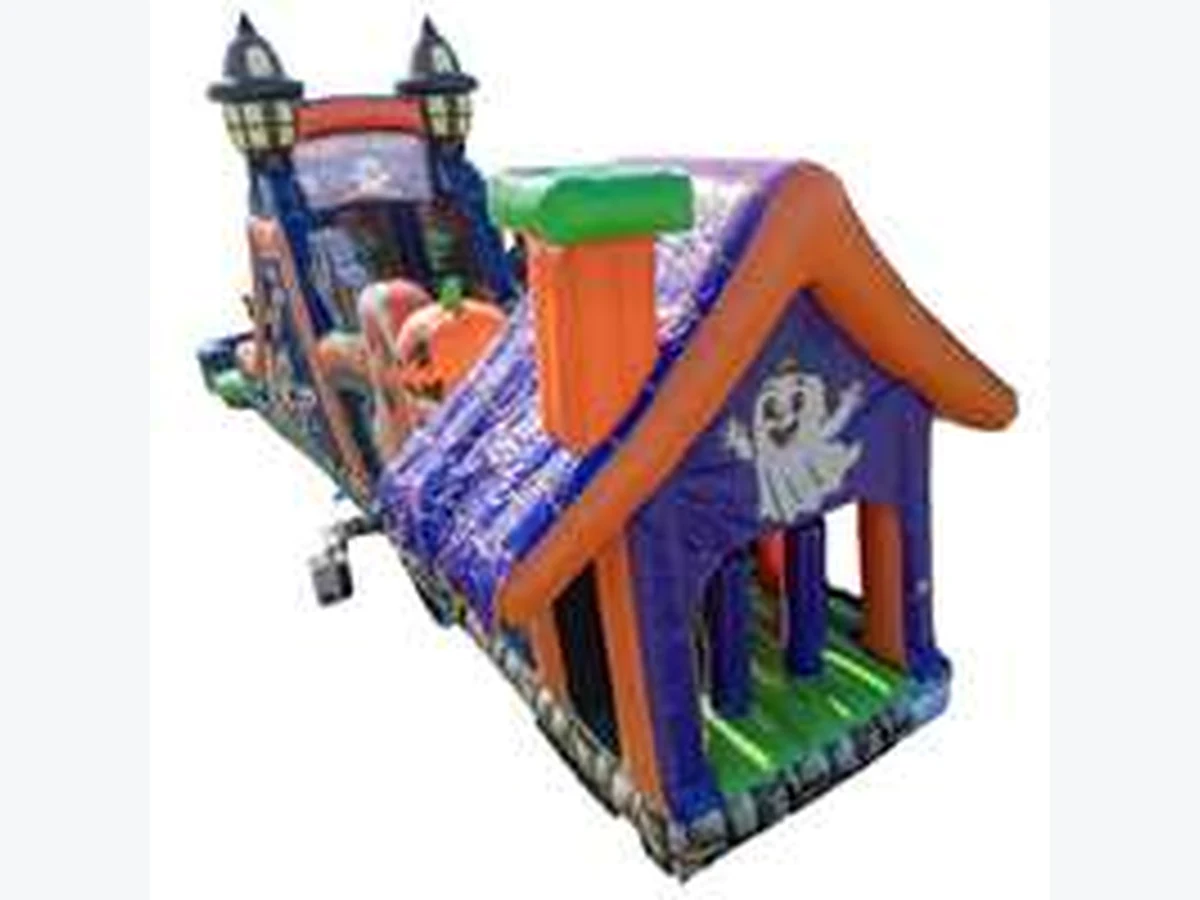 50ft Trick or Treat Obstacle Course (Wet/Dry) Obstacle Courses obstacle course rentals option for Charlottesville, VA