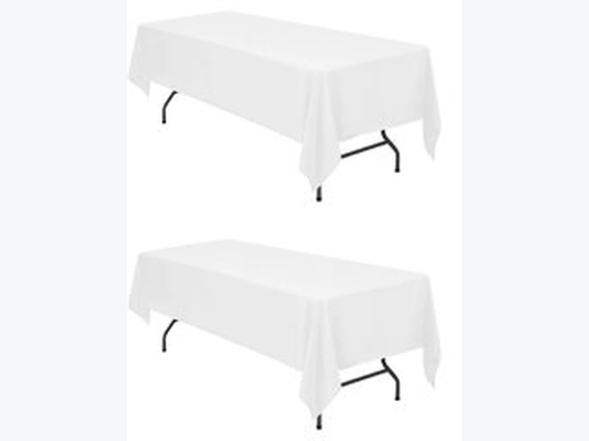 6' Table covering table and chair rentals option for Port St. Lucie, FL