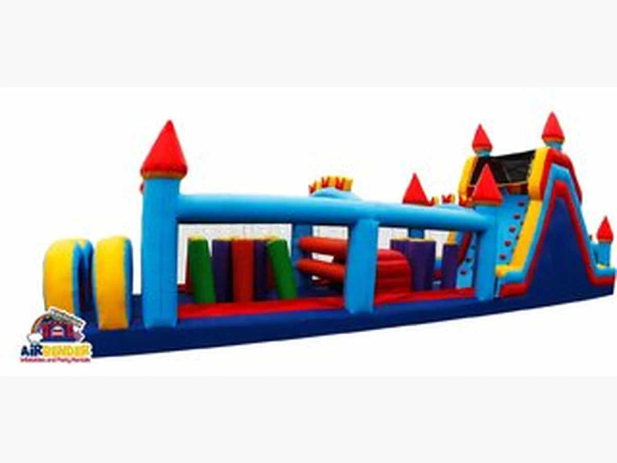 60Ft Royal Castle Obstacle Course (DRY) obstacle course rentals option for High Point, NC