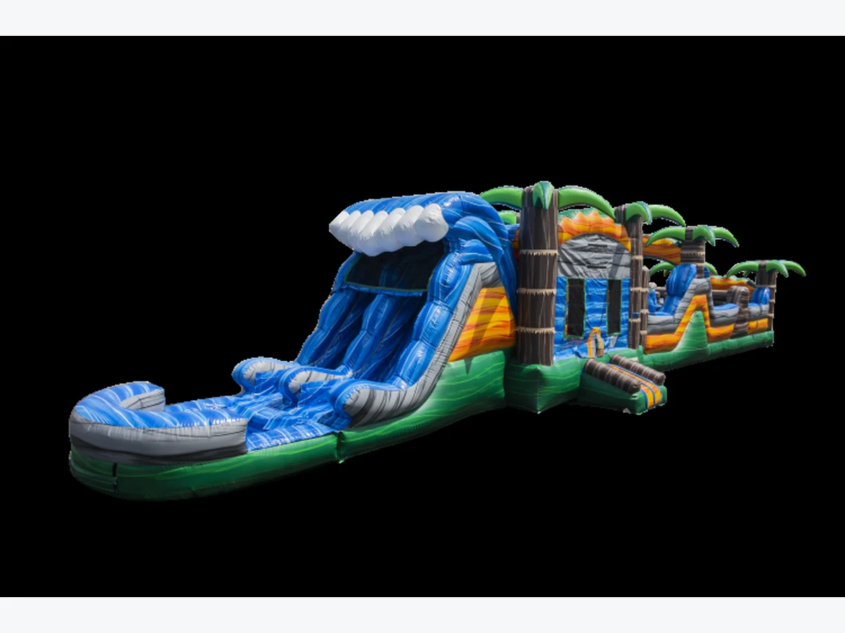 63ft Wave Runner Obstacle Course (Dry) obstacle course rentals option for Greenville, SC