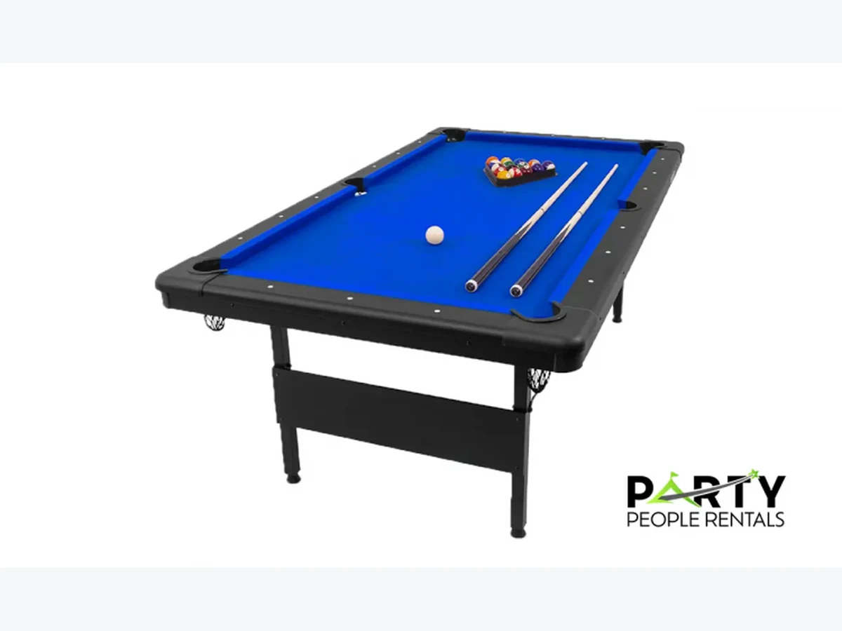 7-Foot Pool Table interactive game rentals option for Chesapeake, VA