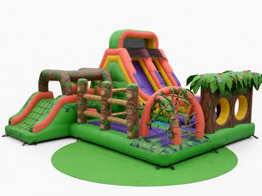 70 Jungle TrekTM Obstacle Course obstacle course rentals option for Tampa, FL