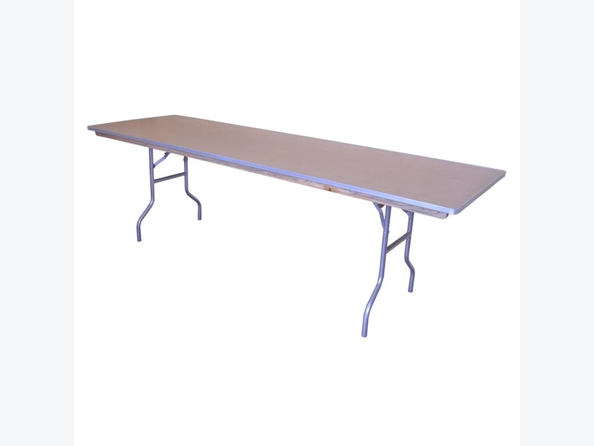 8' Rectangle Table table and chair rentals option for Norwalk, CT