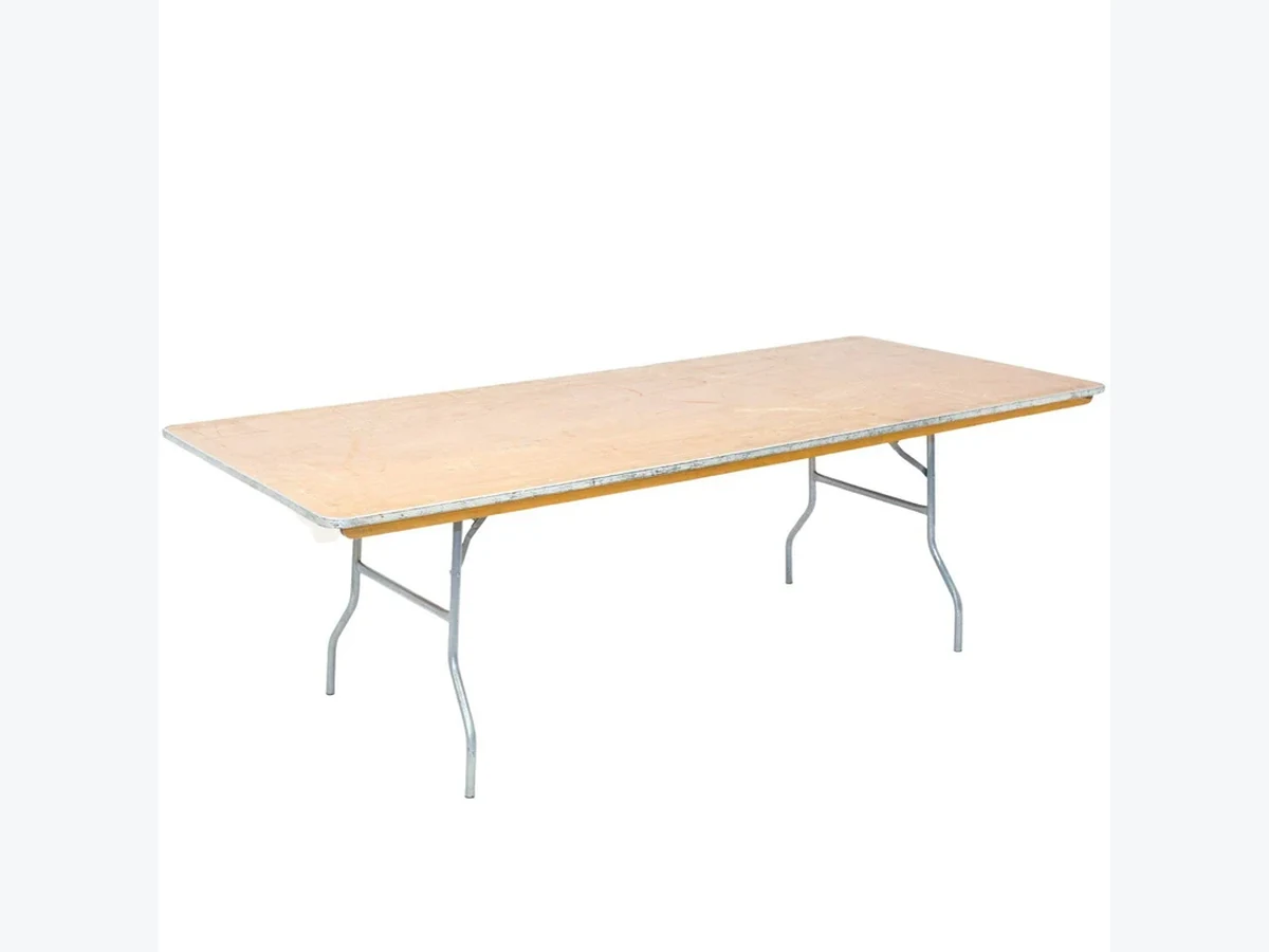 8 x36" Banquet table and chair rentals option for Florence, SC