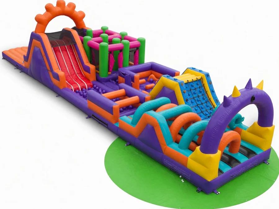 80' Extreme Obstacle Course obstacle course rentals option for Springfield, MA